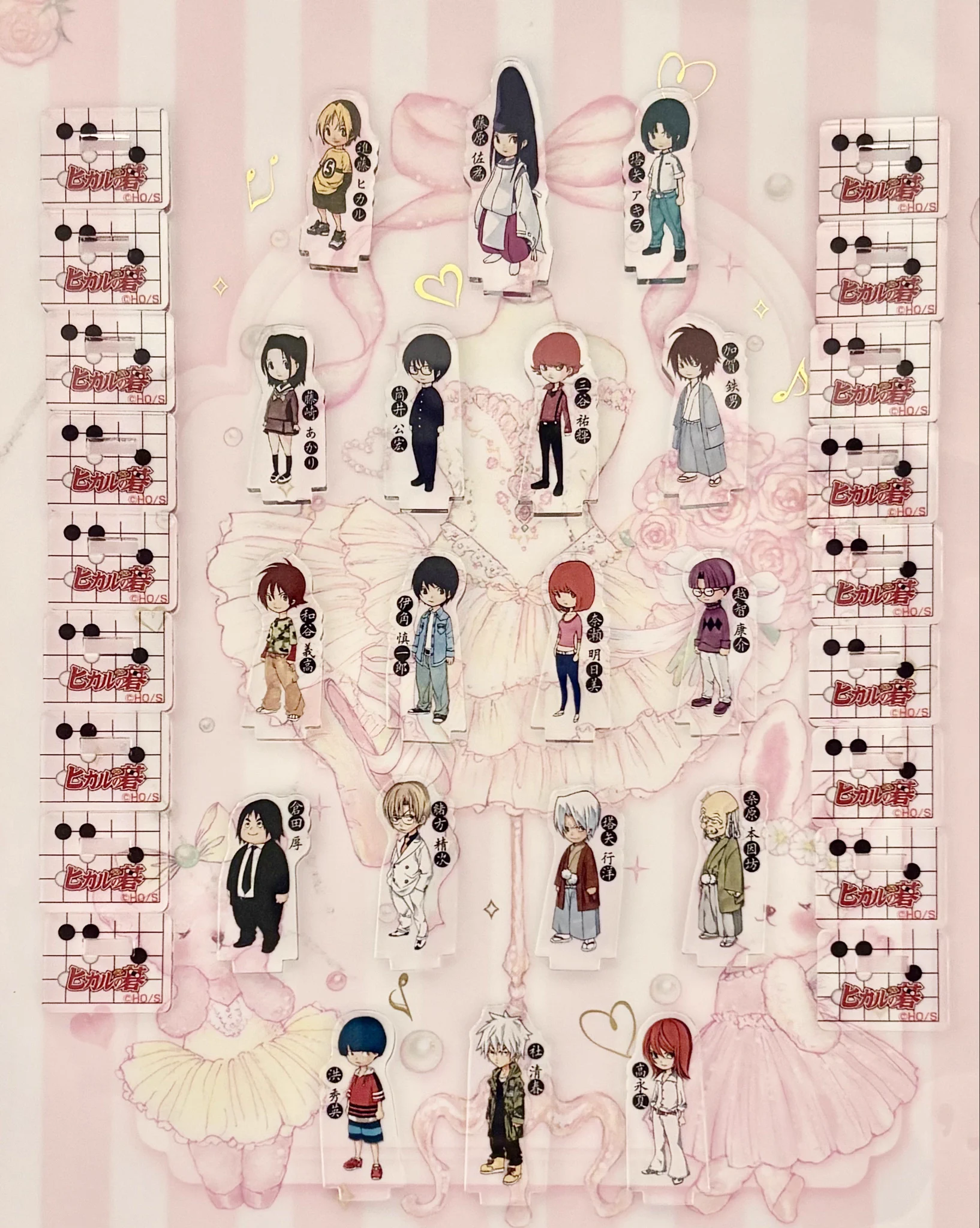 ヒカルの碁　小畑健展　コレクション缶バッジ　アクリル名場面フィギュア　mini さゆ on X: 