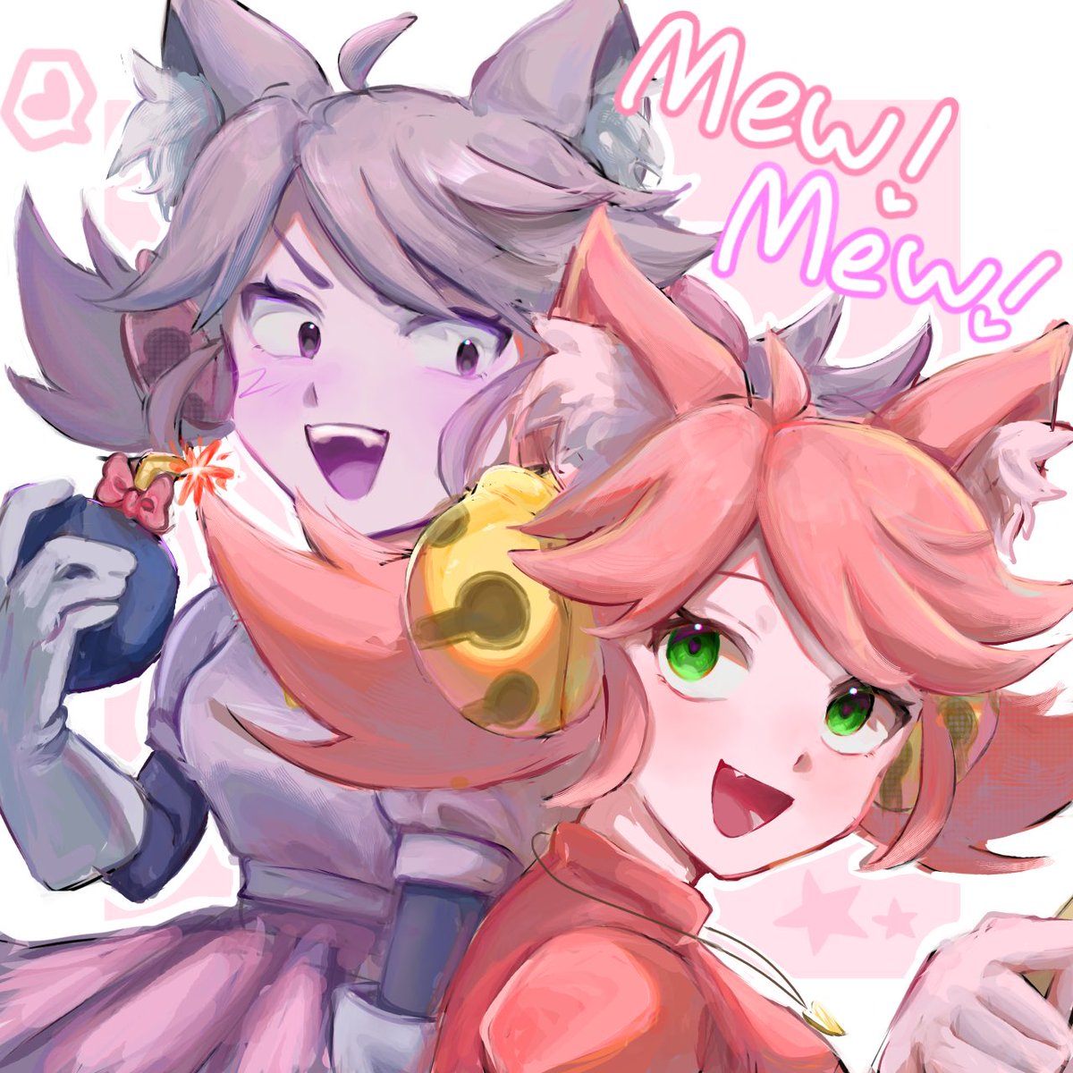 kaesugi112's tweet photo. Mew！
 #deltarunechapter5ㅤ https://t.co/40uu4lDRIL