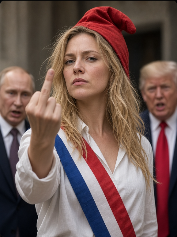 NicoPanEU's tweet photo. Faux patriotes, faux Gaulistes, Frexiteurs,  Racistes, à la solde des extrémistes étrangers à l'UE, ennemis de la France.
Vous avez un nouveau message de Marianne. https://t.co/Q5V6ws3LL3