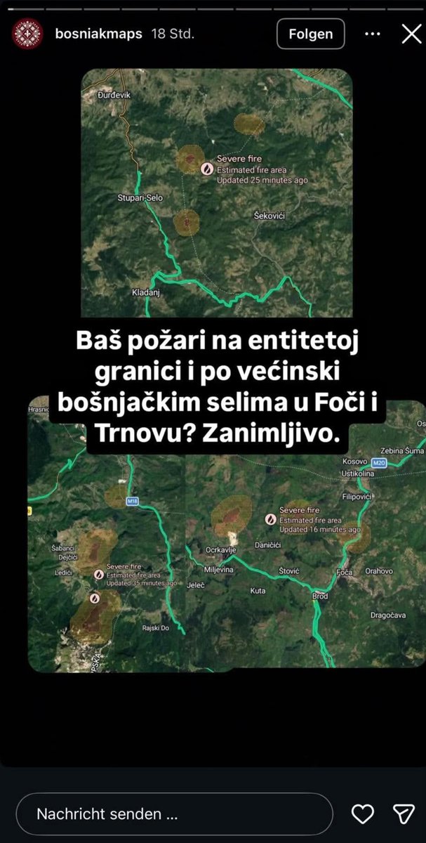 edwnyg's tweet photo. Ljudi dragi, rajice, Bošnjaci, jeste li vi svjesni da je ovo vlaški vid objave rata?

Nekad balvani, danas požari širom bošnjačkih sredina, a nema ni slova teksta na nekom od portala posvećenog ovom divljaštvu. 

Podmeću požare baš kao u RH, a vidjeli smo šta se tamo desilo. https://t.co/2iEVShw6OF