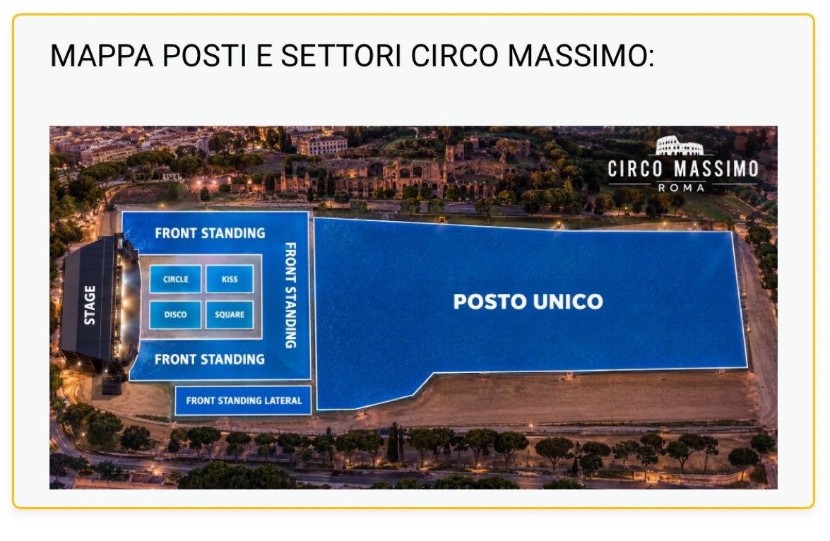 goldendaae23's tweet photo. PALCO MAPPA CIRCO MASSIMO https://t.co/RmG8vZ8idU
