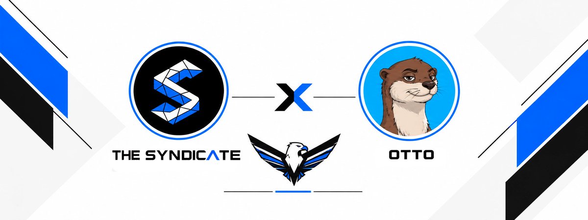 thesyndicate09's tweet photo. The Syndicate × OTTO

We are teaming up with OTTO for an exclusive community opportunity.

OTTO is a 10,000 NFT collection on Ethereum, built to become one of the breakout brands of the next crypto cycle with a long-term vision focused on rewarding holders through events, networking, airdrops, partnerships & more.

🏆 Prize » OTTO Mint Opportunity

📋 How to Enter

» Follow @thesyndicate09 on X
» Follow @ottoclubhouse on X
» Join the OTTO Discord : - https://t.co/krcsmy9CEw
» RT the official post & tag 1 friend
» Submit your ETH wallet address

🔗 Official Post:
https://t.co/pYQVHOSjSc

Winners will be selected and announced in The Syndicate Discord, link in our X bio.

Best of luck to all beautiful people 🙂