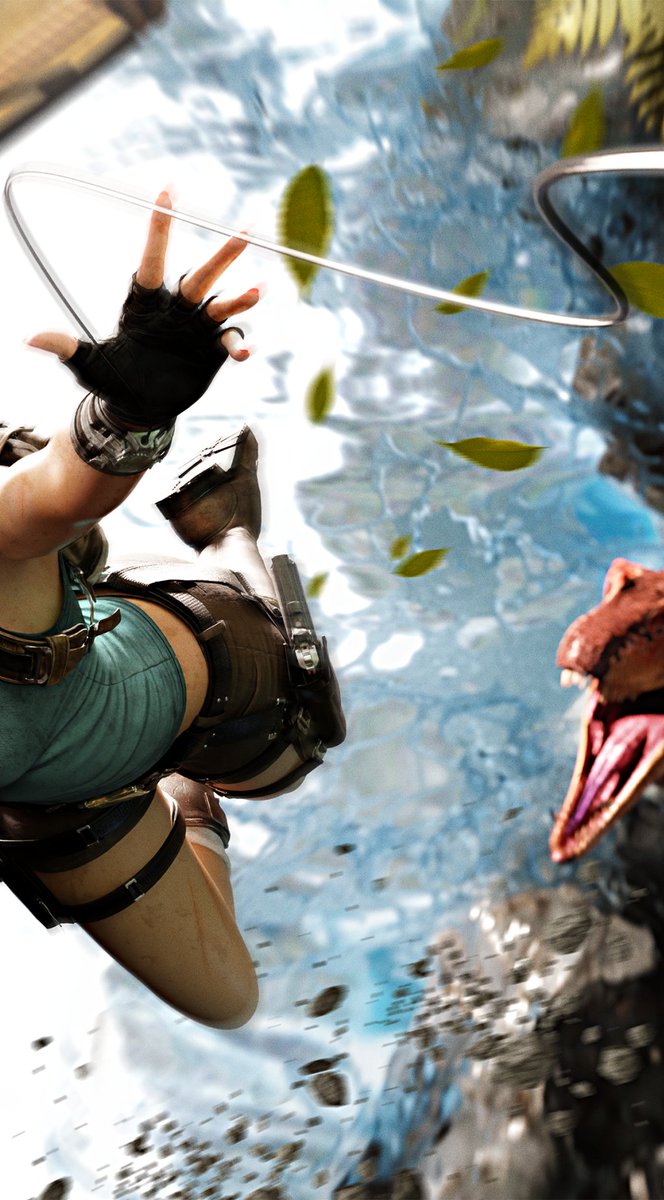 LitoPerezito's tweet photo. You can't pet the raptors in Tomb Raider: Legacy of Atlantis. 🏃‍♀️💨
#LaraCroft #TombRaider #LegacyOfAtlantis https://t.co/RSsw6oV6aT