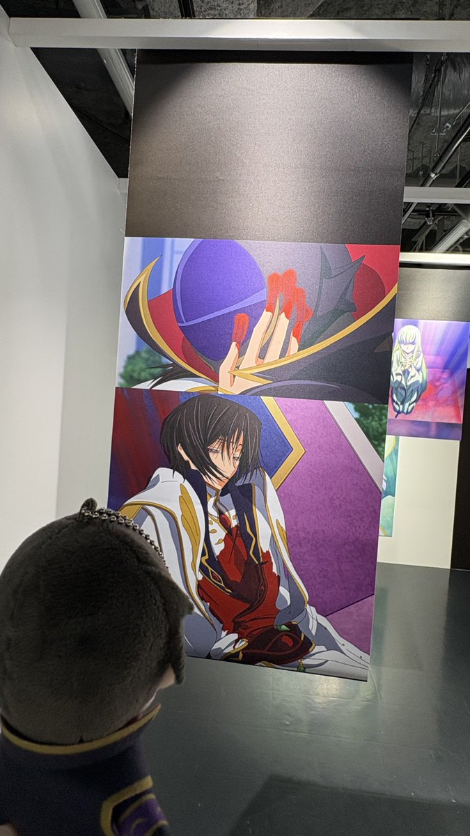 508nobuta's tweet photo. ルルーシュ、ルルーシュだよ
#コードギアス20周年展示会
#コードギアス https://t.co/KW0FMfy6yJ