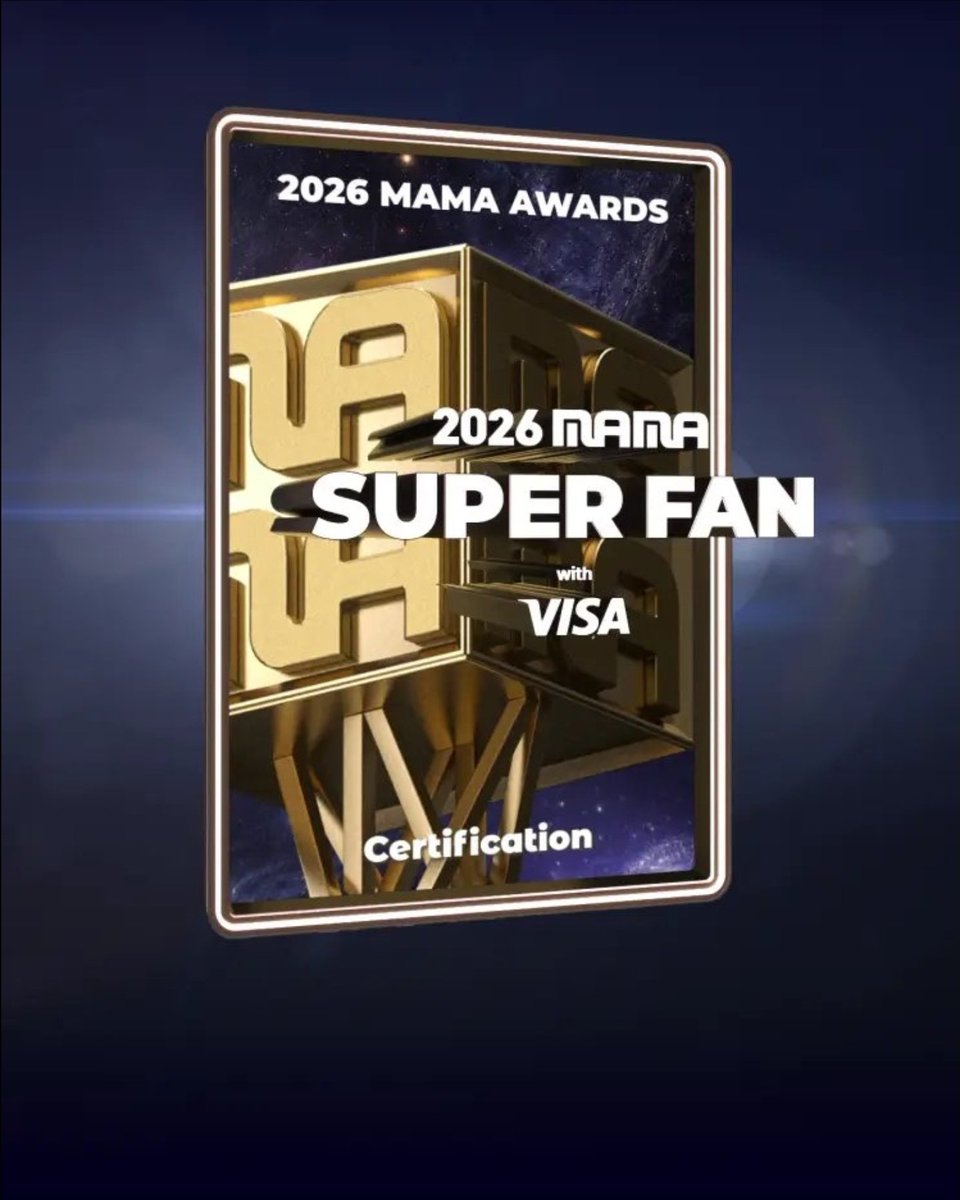 BTSDailyChile's tweet photo. 📢 MAMA SUPER FAN | NUEVA ETAPA

Desde hoy, 10 de septiembre, comenzó una nueva etapa para quienes fueron seleccionados como 2026 MAMA SUPER FAN.

Ahora tendremos que completar misiones para sumar puntos y subir de nivel. La posición se actualizará una vez al día (KST), según nuestros puntos en comparación con los demás participantes.

⭐ SUPER FAN
🥇 GOLD: Top 20%
💎 PLATINUM: Top 5%

Las misiones pueden incluir votaciones y compartir enlaces personales.

⚠️ IMPORTANTE: no basta con compartir el enlace. Para sumar puntos, otras personas deben abrirlo. Cada persona suma 1 punto y solo se contabiliza su primer clic por misión.

📌 Existen dos diseños de certificado SUPER FAN, dorado y galaxia. Ambos acreditan el mismo estatus; no corresponden a Gold o Platinum.

ARMY SUPER FAN, será importante completar las misiones, compartir nuestros enlaces y abrir los de otras ARMY para ayudarnos a sumar puntos. 

🔗 Dejamos el nuestro: 
https://t.co/xX8rSoWuEz