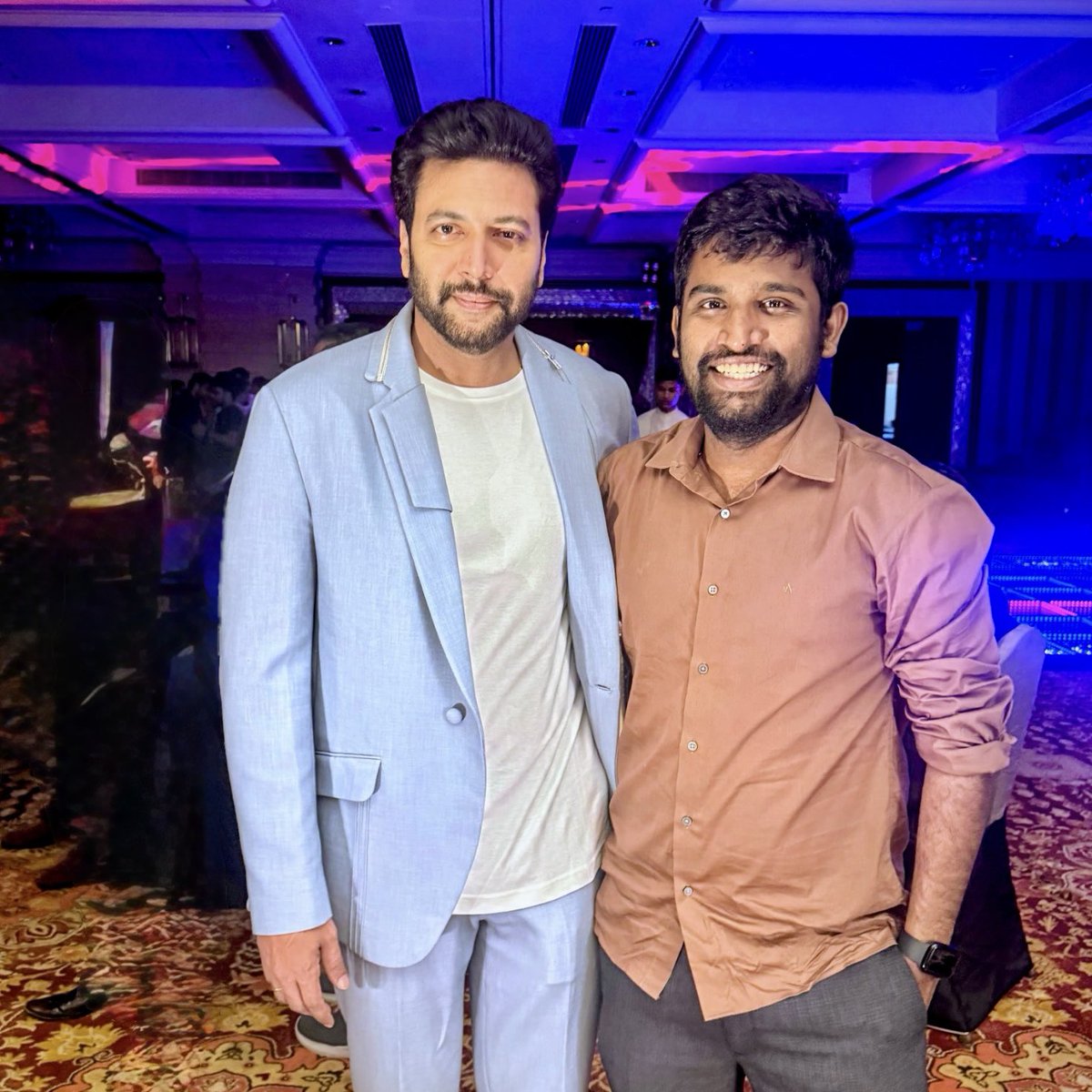 MSPMovieManiac's tweet photo. Happy Birthday @iam_RaviMohan sir
Good Luck with #OrdinaryMan and everything you do at @RaviMohanStudio https://t.co/fEK50OZVTD