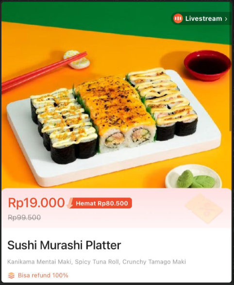 pupupoocake's tweet photo. Sushi murashi platter murcee nihh
cuma 19rb🍱🍣🥢

https://t.co/v6lozAyZKz https://t.co/Mur0J8LtjA