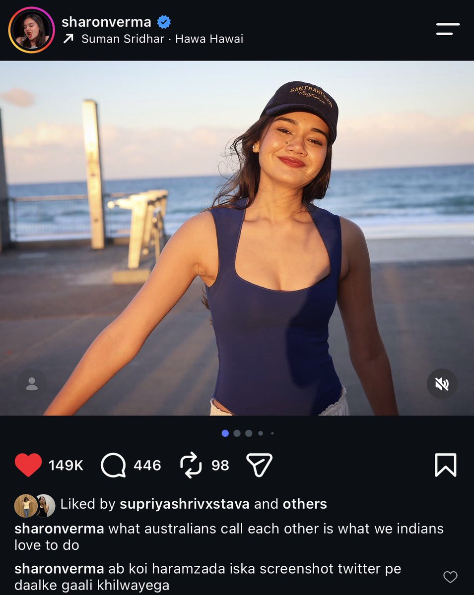 nidhiiisharmaaa's tweet photo. Sharon being Sharon 😂😂 https://t.co/F5mF6sBaCG