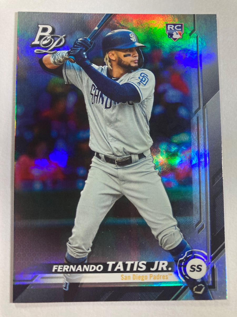 1218Sports's tweet photo. 🎁Appreciation Day Giveaway🎁

Winner Announced Friday

🔥Fernando Tatis Jr Bowman Platinum Rookie Card

To enter
1. Follow
2. Retweet
3. Like https://t.co/mZkDbfU6pi