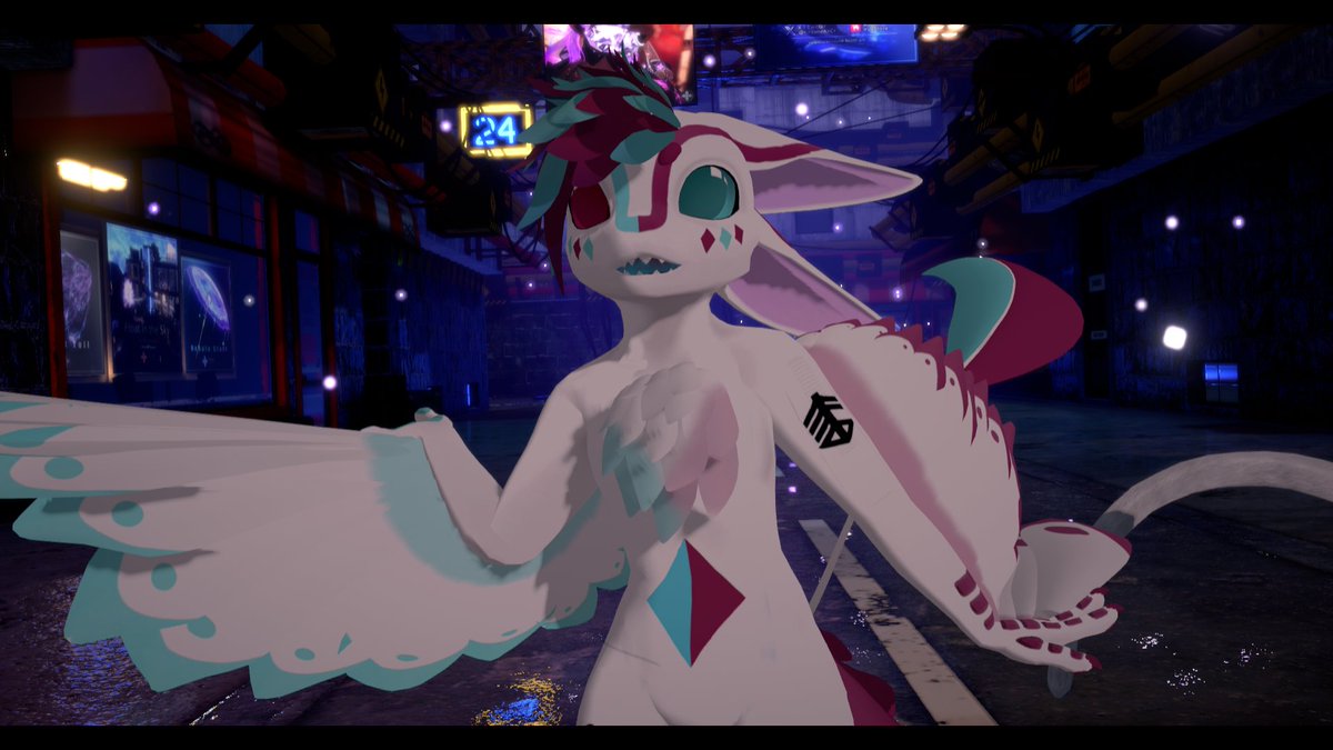 Scoutfox77's tweet photo. Feeling cute might delete later.
#furry #avali #birb #vrc #cute https://t.co/6FhzqHbHTj