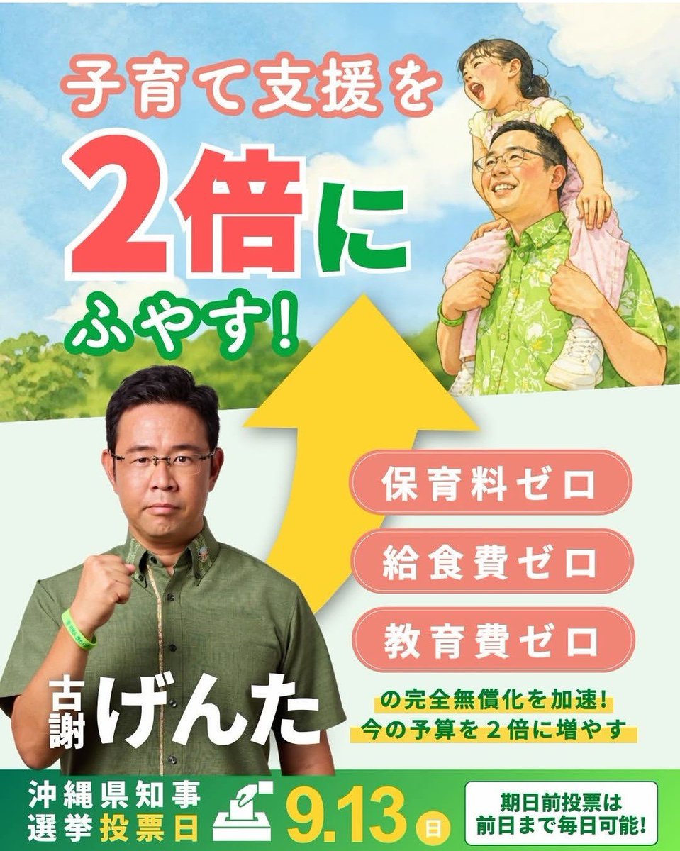 naruhaRakkosuki's tweet photo. 毎日、熱心に私のポストにデニー知事の切り抜きや
 #古謝げんた を貶めるコメントしてくる方々へ。
ネガティブなポストやコメントするより
 #期日前投票 行ってきたよのポストの方が拡散されるみたいですよ😀
デニー知事に投票した方、支持者が報告待ってますよ☺️
 #沖縄県知事選挙
 #沖縄を前に https://t.co/U4n9lpJKd1