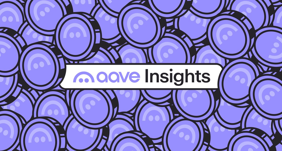 aave's tweet photo. Aave Insights is live, a dedicated space for AAVE token info, protocol data, and important updates.

It’s built for token holders, analysts, and more. https://t.co/FntG6tnvlU