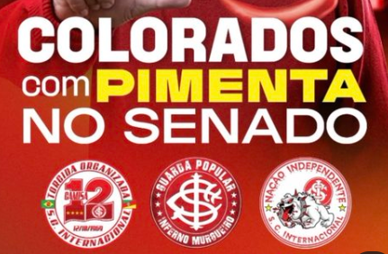 nadasei_RS's tweet photo. Camisa 12, Guarda Popular e Nação Independente NÃO conseguem se UNIR PELO INTER, mas vão se unir por um cara de extrema-esquerda.
ACABEM LOGO COM ESSAS MAMATAS NA TORCIDA!
#ForaBarcellos #RenunciaBarcellos https://t.co/LGHMh0pCOD