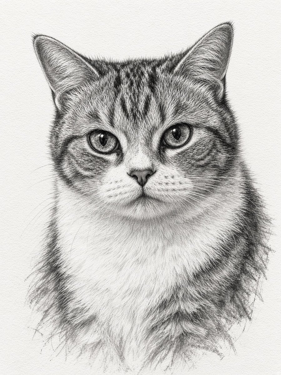 Divanowv's tweet photo. 同样两只猫，用同一套提示词，Chatgpt和Grok得到的风格略有差异，前两张是 Chatgpt生成的，后两张Grok生成的。不过我还是更喜欢Chatgpt的版本，你们呢 https://t.co/QexNN7Uf8n