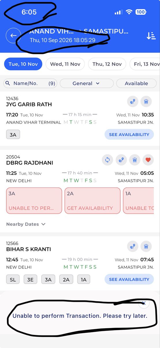 immrgsingh's tweet photo. Dear @IRCTCofficial @RailMinIndia @AshwiniVaishnaw 

What kind of system was built? This is rubbish. I’m not sure what is happening but it is really making everyone crazy. RN, It is not peak time and the server is already hung/not working. Pls appoint right person to work https://t.co/ReW6W7Dkzm