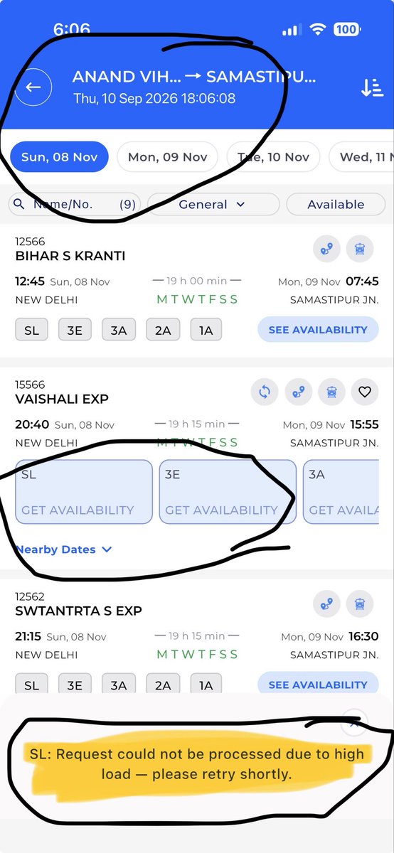 immrgsingh's tweet photo. Dear @IRCTCofficial @RailMinIndia @AshwiniVaishnaw 

What kind of system was built? This is rubbish. I’m not sure what is happening but it is really making everyone crazy. RN, It is not peak time and the server is already hung/not working. Pls appoint right person to work https://t.co/ReW6W7Dkzm