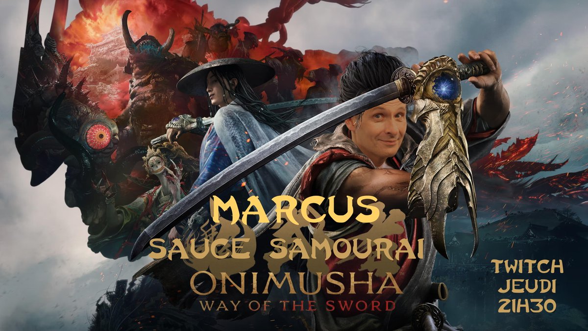 Marcuszeboulet's tweet photo. Ca va trancher chérie ! Ce soir je me lance dans #Onimusha way of the sword ! Rendez-vous au dojo à 21h30 sur Twitch !
"twitch !!!!"... C'est fou, c'est exactement le bruit que fera ma lame acérée en tranchant du renégat par paquets de douze !
https://t.co/IDPXTiB3vx https://t.co/RLbueDdxYz