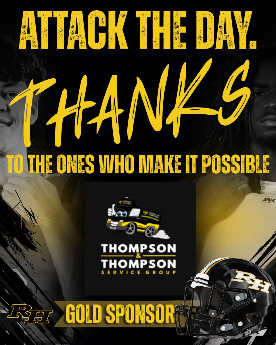 RHHSFootball's tweet photo. Build The Hill. Attack The Day.
#BTH #ATD https://t.co/oJ868U8ZeE