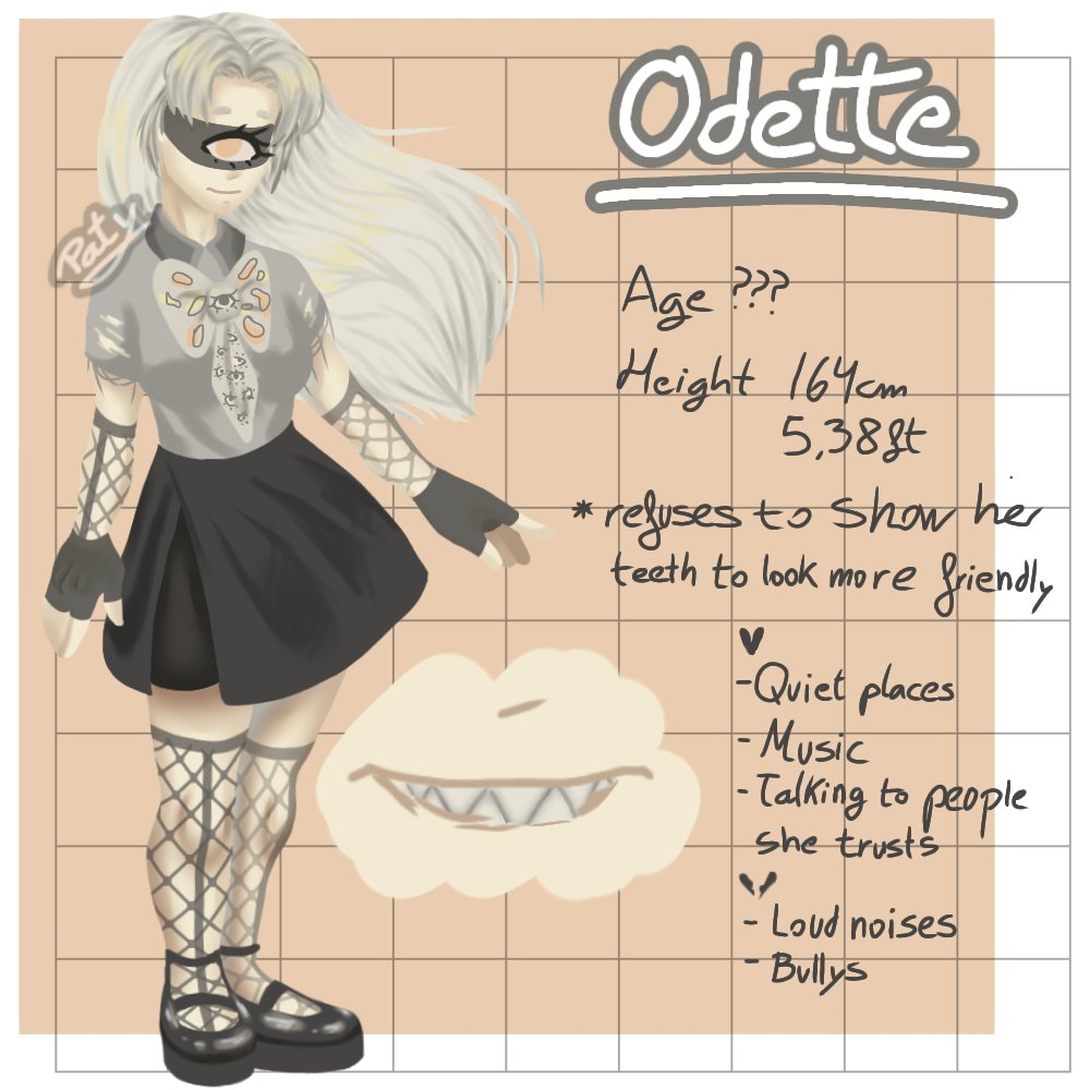 Patyrixa's tweet photo. @whatacielo Hiii! Here is my Oc Odette!! https://t.co/VTCsKQkuBK