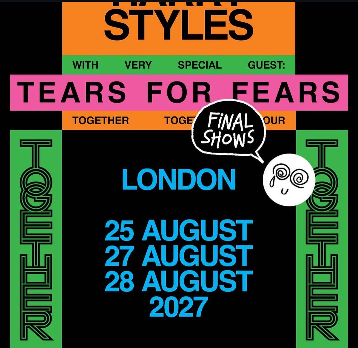aleestyles91's tweet photo. the fact that he chose to finish the tour on AUGUST 28 is just cinema 😭😭😭 https://t.co/1OtLHYONDD