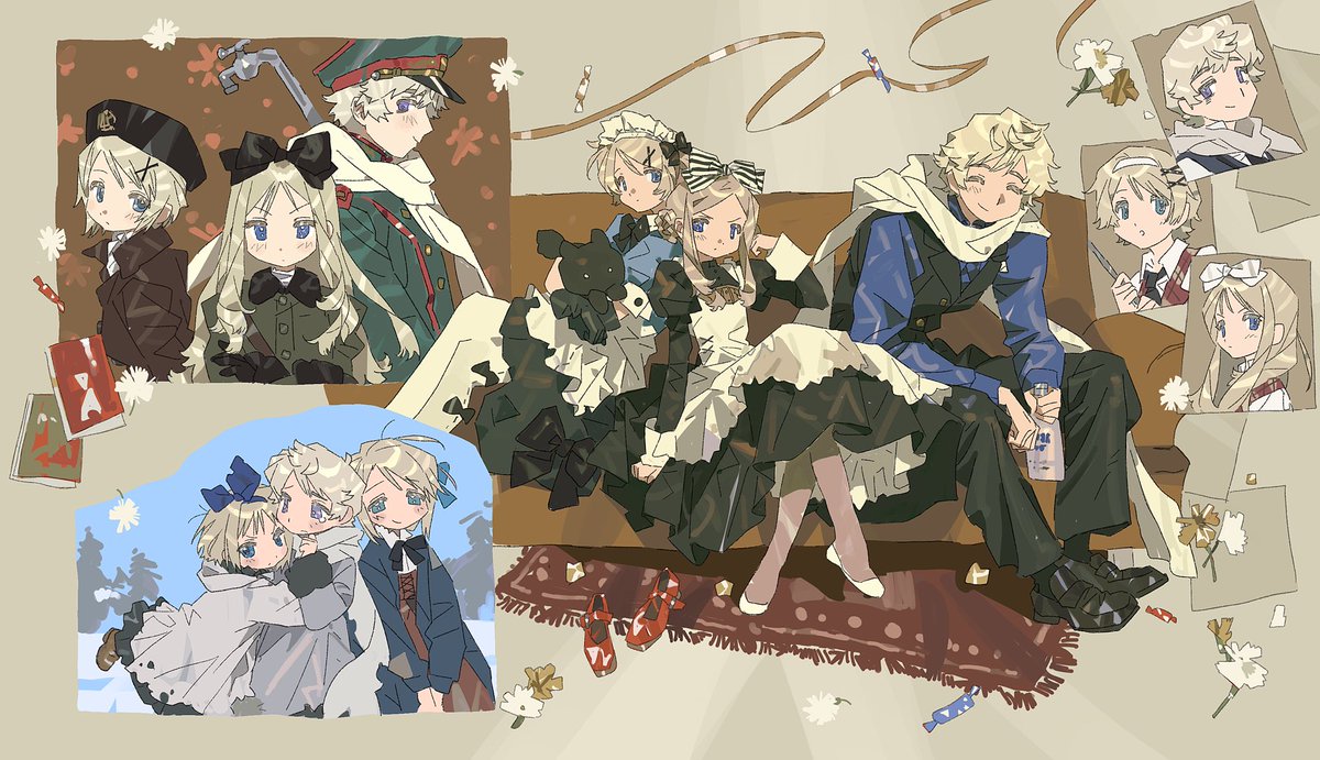 Yunjiu0618's tweet photo. Счастье ？
#ヘタリア https://t.co/vY91H8T1UK