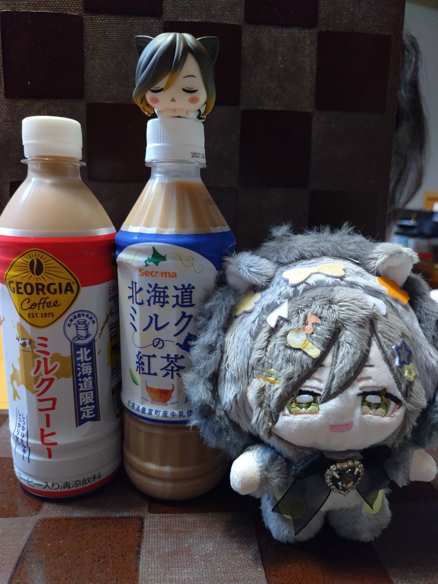 hiroonaniki's tweet photo. 北海道で悠くんたちが飲んでたコーヒーと紅茶です♡♡
北海道には行ってませんがアンテナショップ❔で見つけました！
甘くて美味しかった( *ˊᵕˋ*) 〜ᐝ

 #あにきっず https://t.co/RgqttoB0Ik