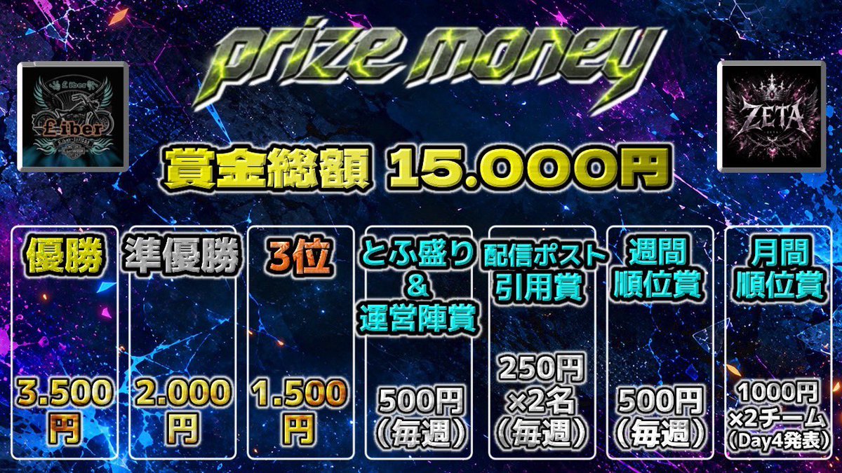 _0tofu's tweet photo. 【 LZL 〜£ize☆League〜９月度 day❷ 実況🎙 】
 ︎︎
9/10 22:00〜3戦
 ︎︎
£iber ✖️ ZETA 主催 ３スクリーグ戦継続開催🔥
今月も"配信ポスト引用賞"あり🌟
 ︎︎
【お題】
◾︎LZLに参加しようと思ったキッカケと
参加した感想教えて🙌
 ︎︎
こしあん組が現在首位🔥
頭一つ抜け出すのはどのチームだ❔❕
 ︎︎
🔗 ⇒ https://t.co/naar58ScUY
 ︎︎
#とふちゅーぶ◻️
