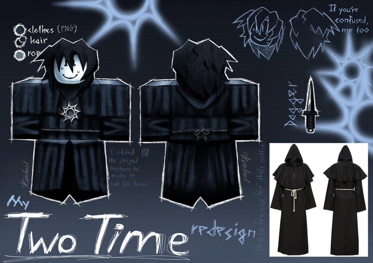 Kimluzl's tweet photo. My redesign of TwoTime
#forsakenTwotimes https://t.co/PP5a551aEH