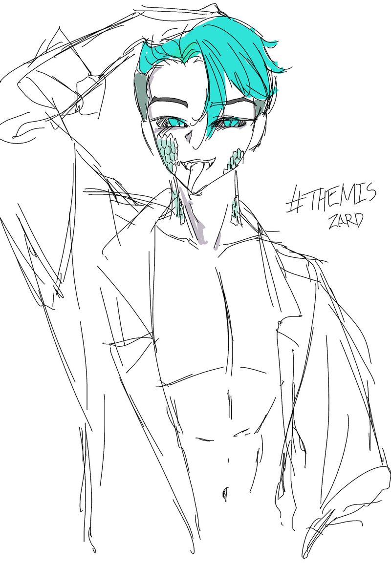 Latethin's tweet photo. 오늘그린거 https://t.co/UtzxnIBxqo