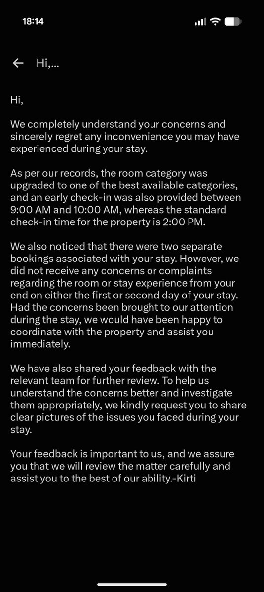 nsingh_38's tweet photo. @makemytrip @makemytripcare Pure hypocrisy by @MakeMyTrip @MakeMyTripCare!
They acknowledge the room was swapped/upgraded mid-stay, proving the initial room was unfit. Yet they refuse liability for mold exposure &amp; food poisoning that caused medical emergency (prescriptions submitted).
@Rajesh_Magow https://t.co/ozEfNU9trJ