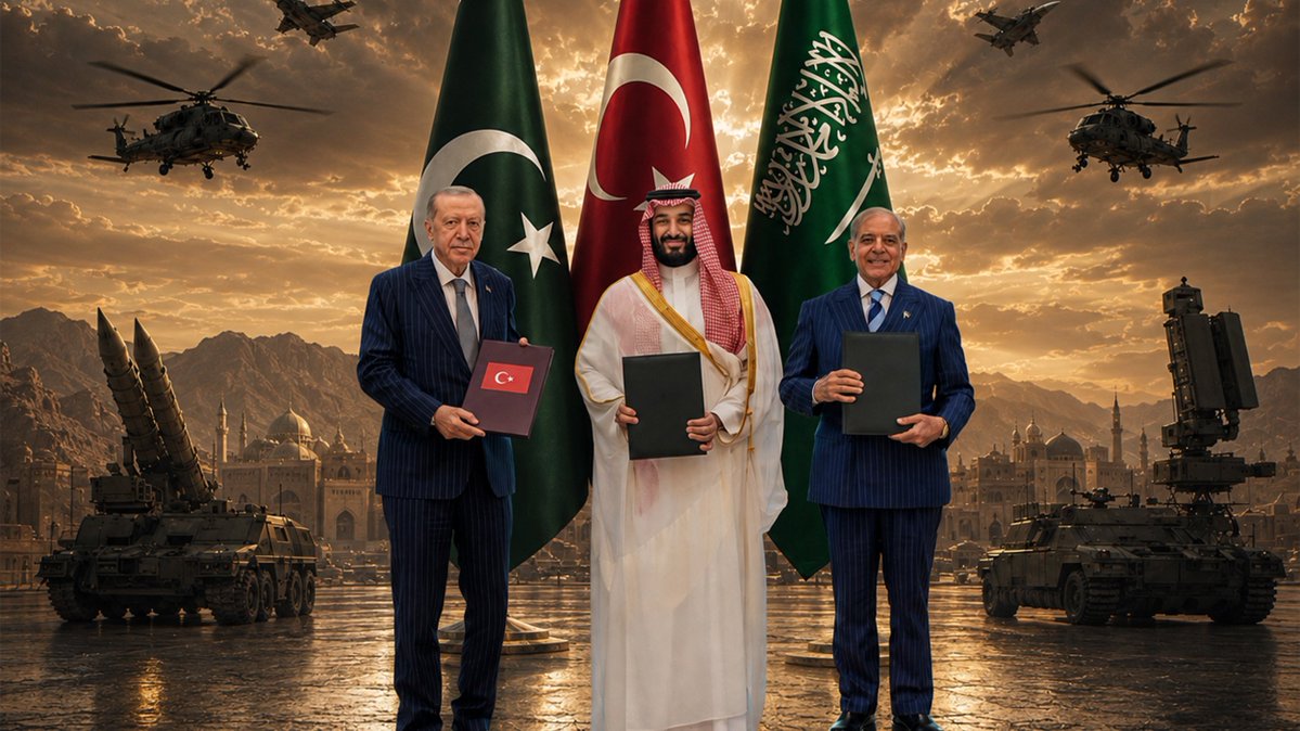 ammarrdaai's tweet photo. حلف مكة... ��بر على ورق وشعارات رنانة سقطت عند أول اختبار حقيقي...

وقعوا في قصر الصفا اتفاق الناتو الإسلامي بين #السعودية و #تركيا و #باكستان، وقالوا بصوت عالٍ: 

"أي هجوم على واحدة هو هجوم على الثلاث، ردع مشترك وأمانة عامة"

ولكن ما هي إلا أسابيع قليلة حتى أمطر الحوثي منشآت #أرامكو ومدن أبها وخميس مشيط وجازان ونجران بعشرات الصواريخ والمسيرات مخلفاً الدماء والدمار و73 جريحاً من المدنيين.

فـ أين كان الحلف المزعوم؟ أين الطيران التركي الموعود؟ وأين الصواريخ الباكستانية والردع المشترك الذي أقسموا عليه أمام الكعبة؟ اختفى الجميع في مياه التبريرات الدبلوماسية ولم يخرج سوى بيان إدانة باهت.

تبخرت الوعود وانكشفت الرهانات الفاشلة التي حاولت تركيع #الجنوب بأزمات الكهرباء والماء بينما يثبت الواقع أنه لا حامي للميدان ولا رادع للمشروع الإيراني إلا رجال الجنوب الأحرار بسواعدهم وصمود أرضهم.