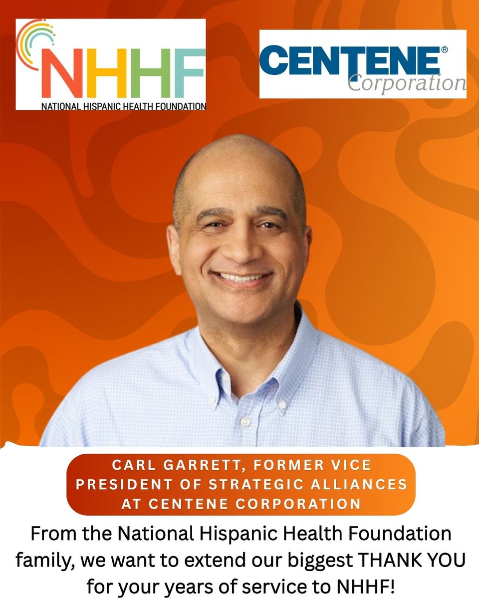 The_NHHF's tweet photo. Today, we recognize Carl’s leadership and dedication to improving the health of Hispanic and all underserved communities. 
Congratulations!

#NHHF #Centene #Healthcare #LeadershipReception2026 https://t.co/NcTOleCcGy