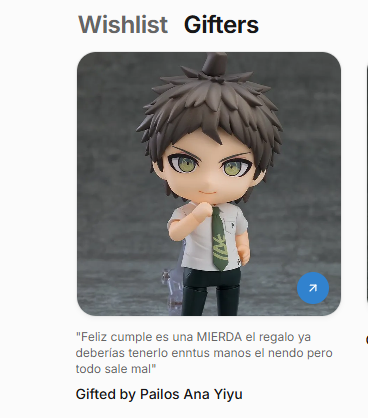 pupouma's tweet photo. recordatorio de que mis amigos me regalaron el NENDO DE HAJIME por mi cumpleaños. feliz jueves para todos https://t.co/5FM6aVuiFp