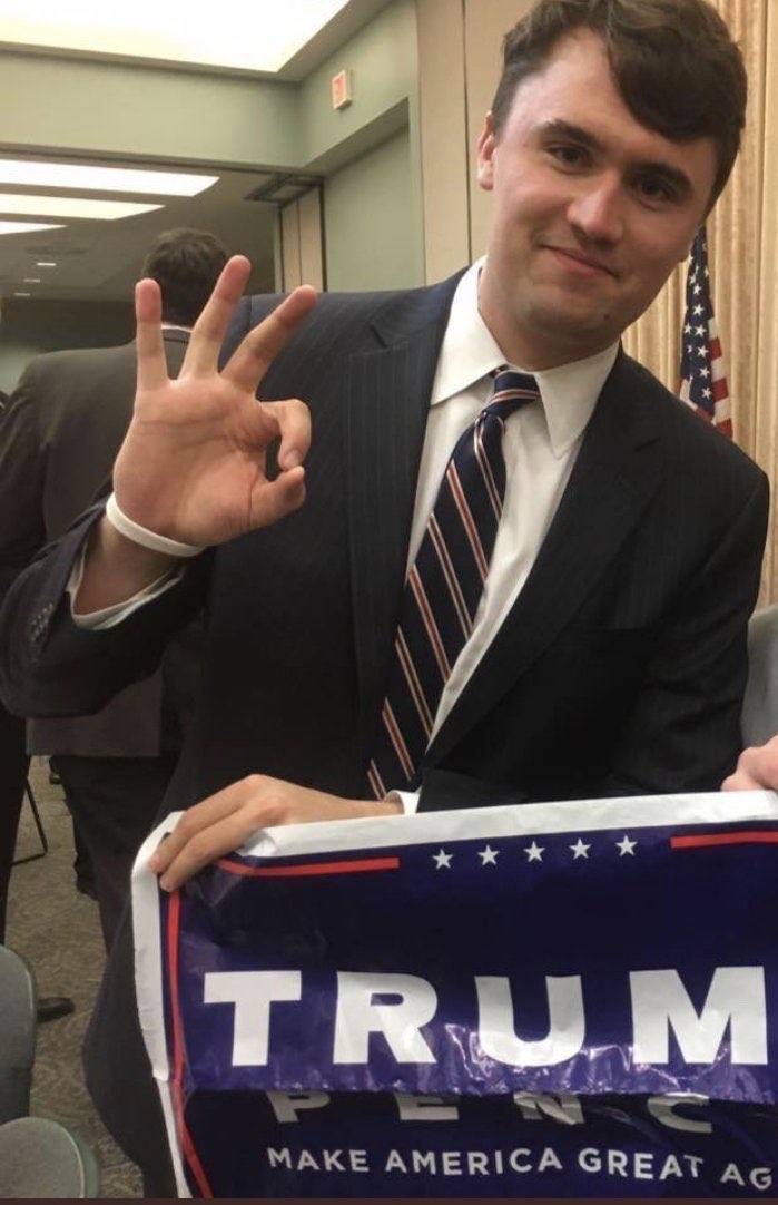 AnotherMasker's tweet photo. @tedcruz Today, in white supremacists for Trump . . . https://t.co/WV3nSBewJr