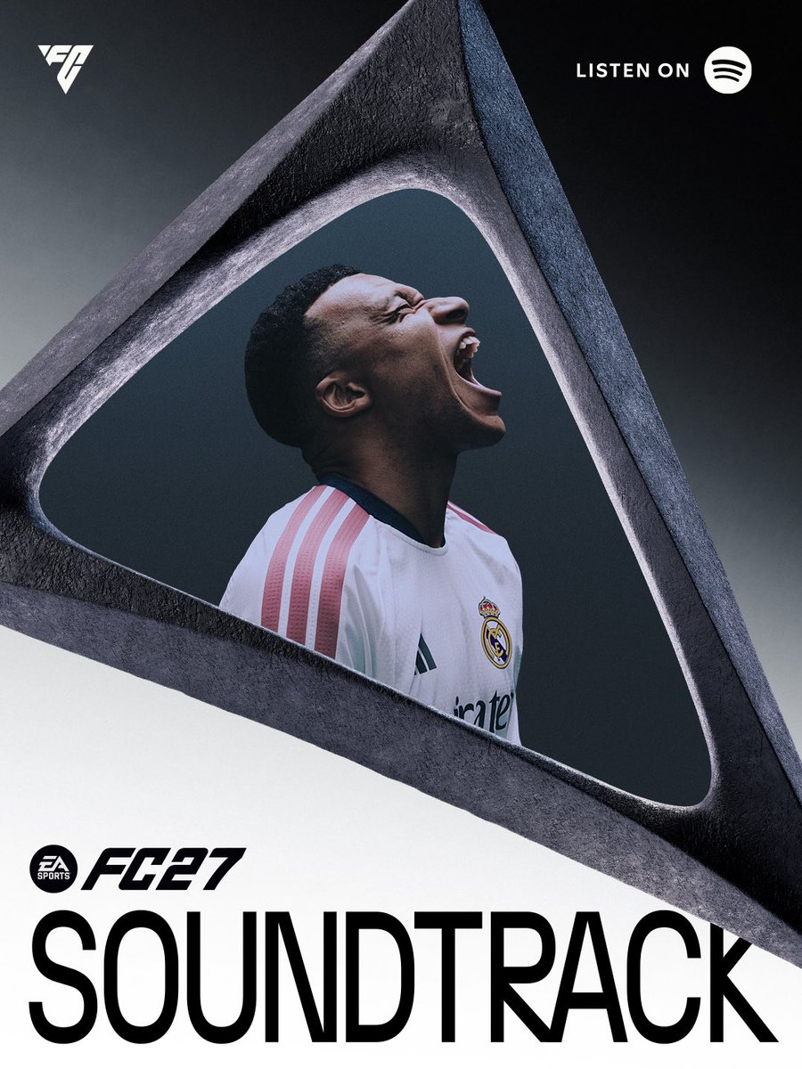 Interpol's tweet photo. We're excited to share that "See Out Loud" is part of the EA SPORTS FC 27 soundtrack⚡The game launches worldwide on Sept 25th with early access on Sept 18th. You can listen to the soundtrack now on Spotify. #FC27Soundtrack https://t.co/6Qx3zOXCu7