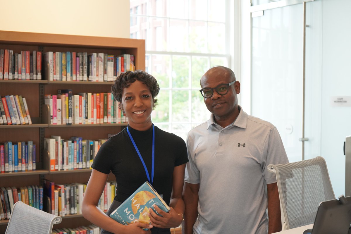 MayorBowser's tweet photo. The second-oldest neighborhood library in DC is back open.

Since I took office in 2015, all 26 DCPL locations have been funded, rebuilt, or renovated.

We know how important our libraries are to our communities, and this is a beautiful representation of what we've been able to achieve together.

We encourage you to check out the Southeast Library for yourself!