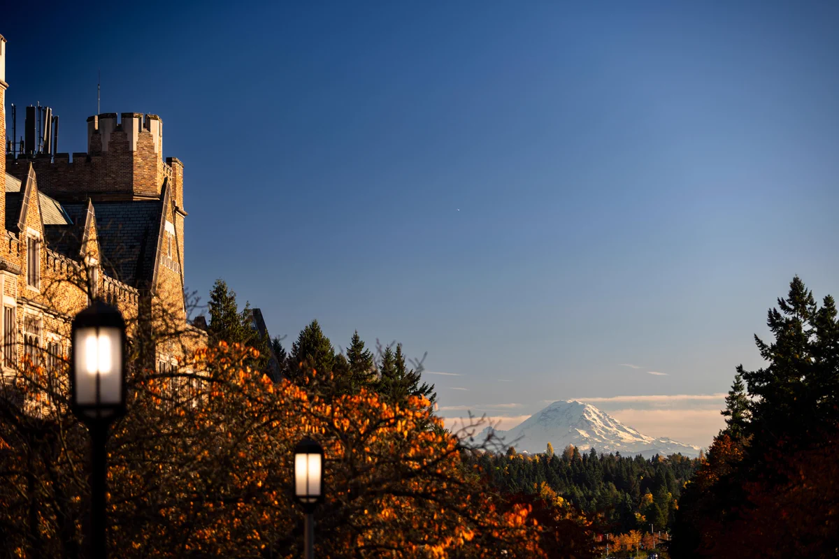 Campus in the fall