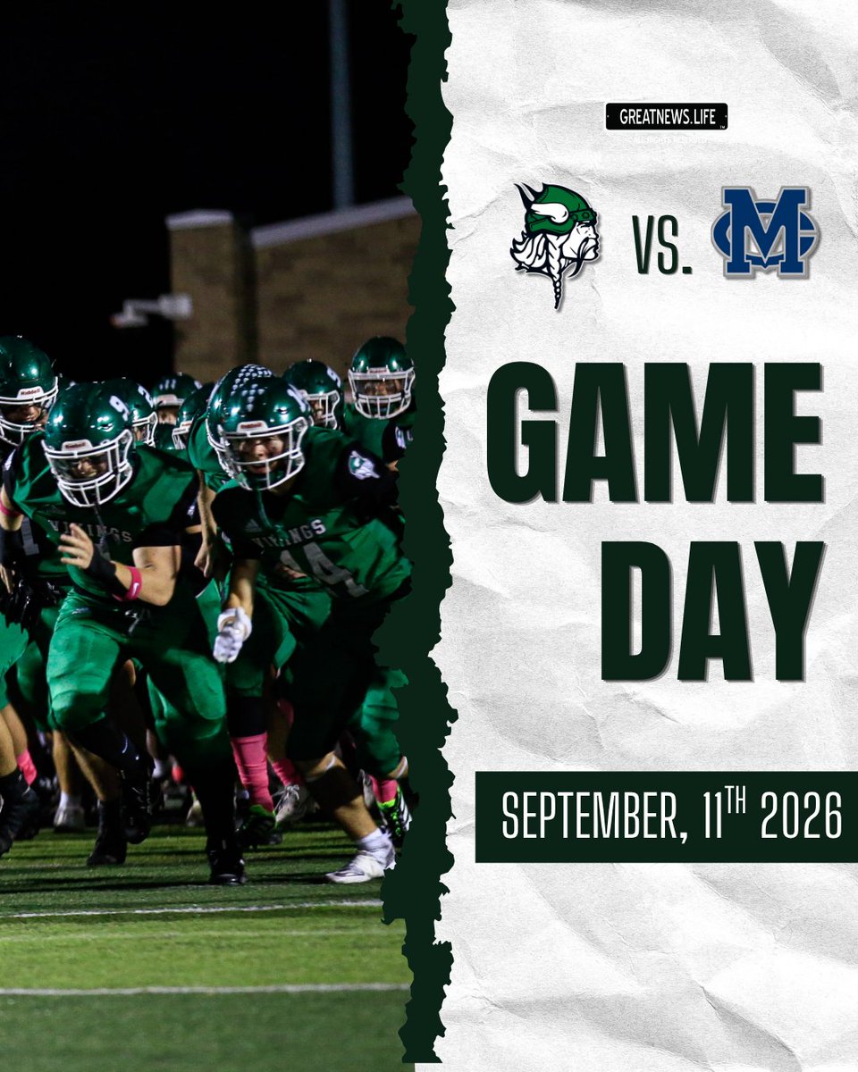 ValpoLife's tweet photo. Tonight, the Vikings face off against the Wolves in what promises to be an exciting matchup. We'll be on the ground capturing every key moment, from the opening play to the final whistle. Stay tuned for our full coverage dropping later!

@ValpoHS411 @AthleticsValpo https://t.co/b98RfrvoyD
