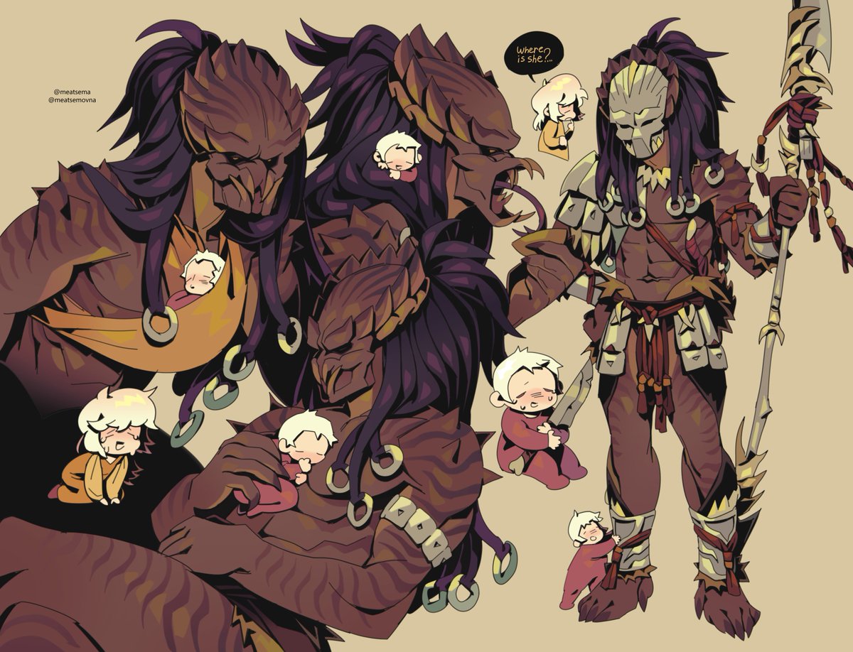 MeatSemovna's tweet photo. Yautja dada 😊 https://t.co/IQDw38iIo6