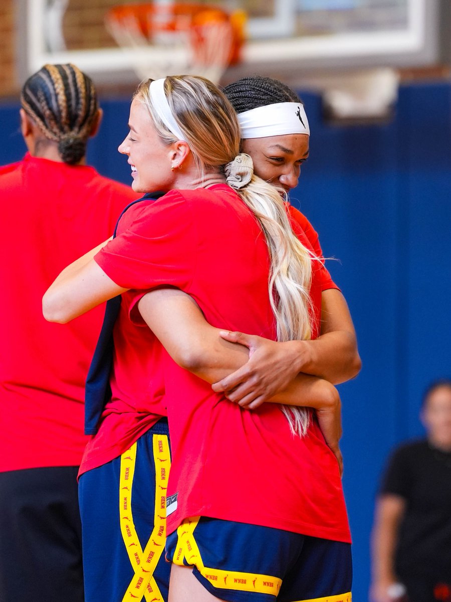 IndianaFever's tweet photo. happy to be back ❤️ https://t.co/cP0rFBZuTJ