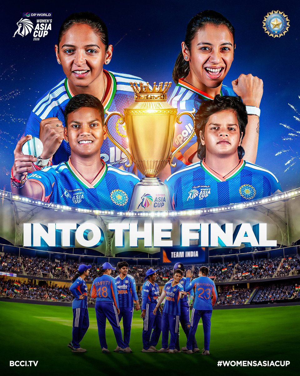 abg_9999's tweet photo. Congratulations women's into the final @BCCIWomen I'm expecting final will be with Pakistan only #JaiHind and the All the best to entire team for the final 👍 https://t.co/rLEOrO3OWA