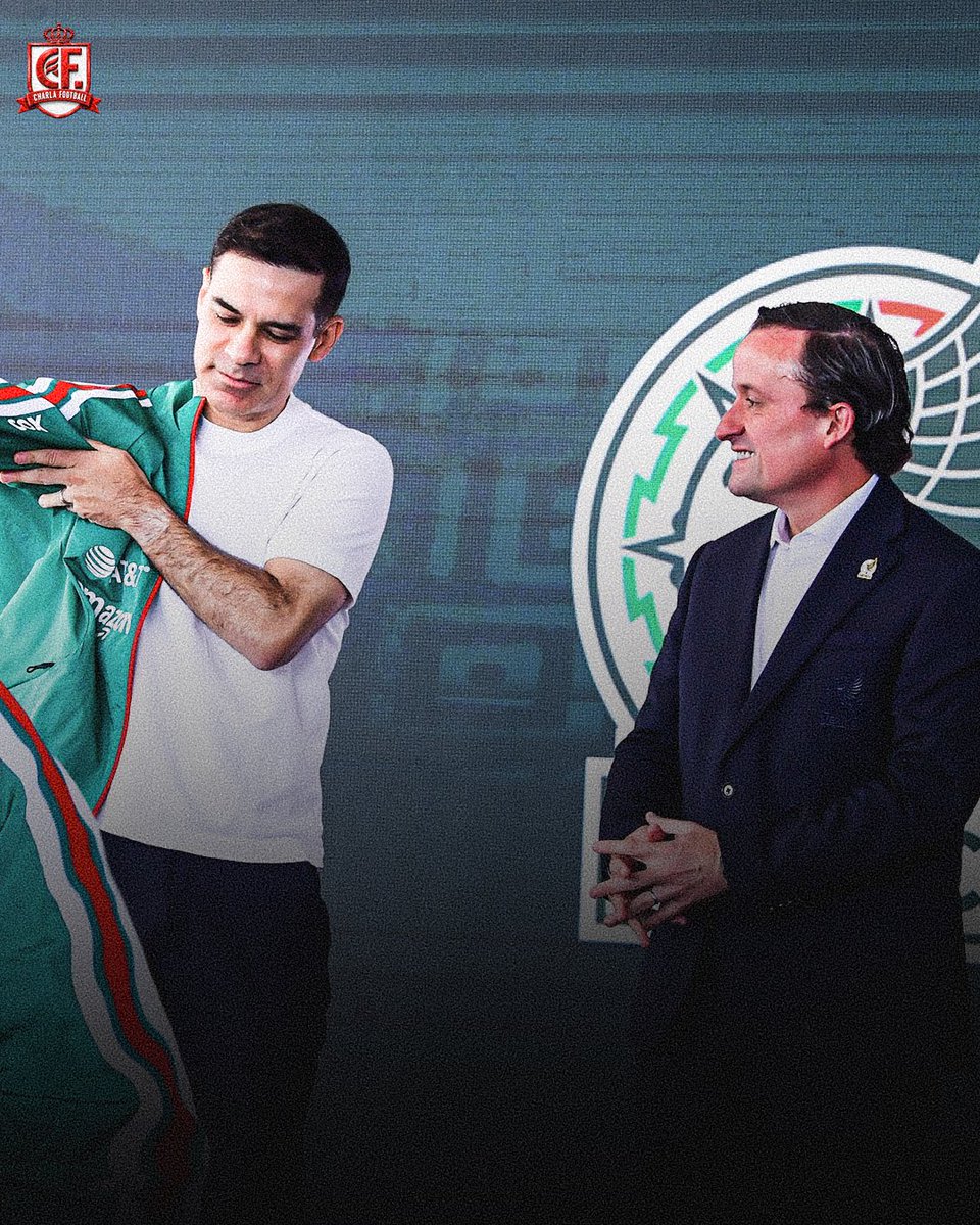 CharlaFtbl's tweet photo. 🇲🇽 RAFA MÁRQUEZ IS THE NEW HEAD COACH OF MEXICO! 🇲🇽

The Mexican legend begins a new chapter with El Tri, with the 2030 World Cup now the ultimate target.

From legendary captain and defender to leading Mexico from the sidelines.

THE KAISER TAKES THE HELM. 👑🇲🇽 https://t.co/jlHUeg7JFw