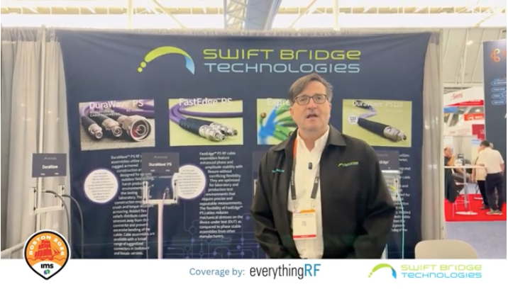 Swift Bridge Technologies (@swiftbridgeusa) — #IMS26 — conference slide