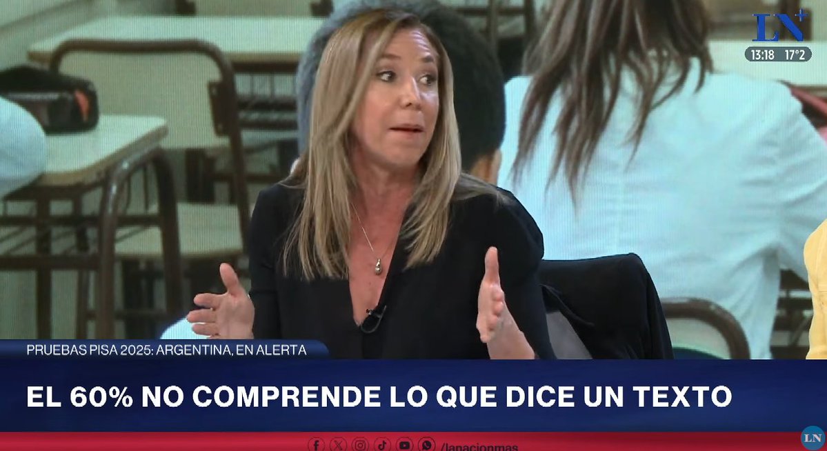 ProfeLiberto's tweet photo. PRUEBAS PISA 2025: ARGENTINA, QUEDÓ EN EL PUESTO NUMERO 72 . Alarmante. Necesitamos una reforma educativa a nivel nacional y provincial. https://t.co/mIOG8EK4Xb
