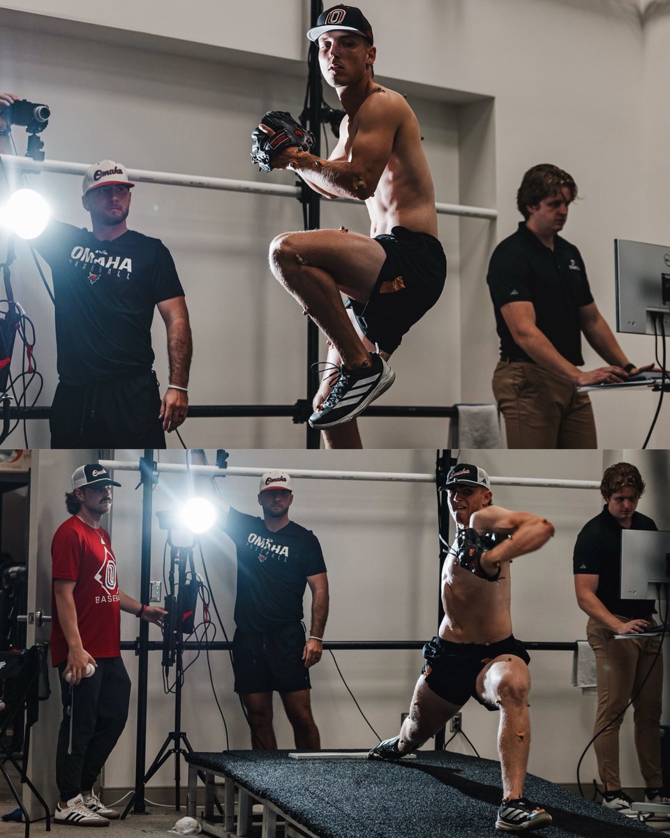 OmahaBSB's tweet photo. Lab work 🧪

#ForThe402 | @UNOPitchingLab https://t.co/QLgHqaTzz0