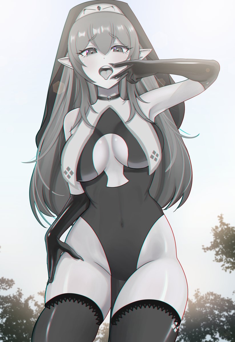 SylarArtCat's tweet photo. Skeb like commission @NixFragor OC's Maple hehe i had fun #VGenComm https://t.co/4CNAvs8VkM
