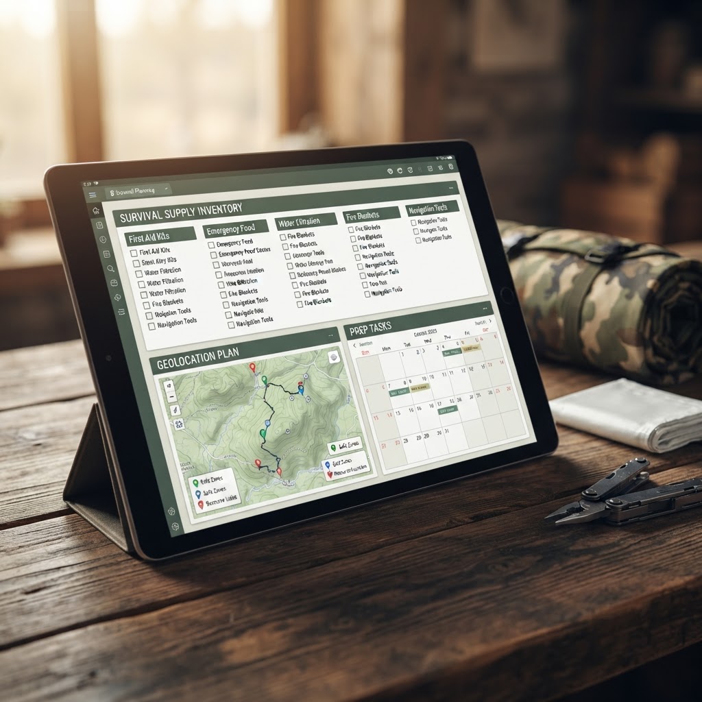 silvesterwalker's tweet photo. **Organize your prep.** Use digital survival guides to track your supplies and plans. Being organized means being ready for anything life throws your way. Stay ready. #readiness #survival #prepared https://t.co/QuHWNJopZX