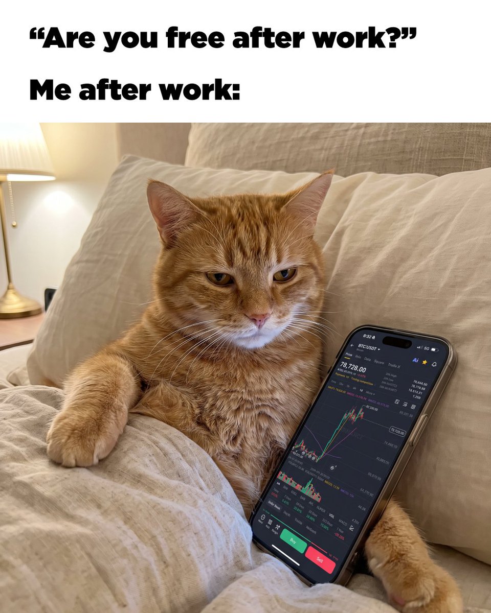 binance's tweet photo. if i’m home, i’m not free https://t.co/9Pxd4cLjww