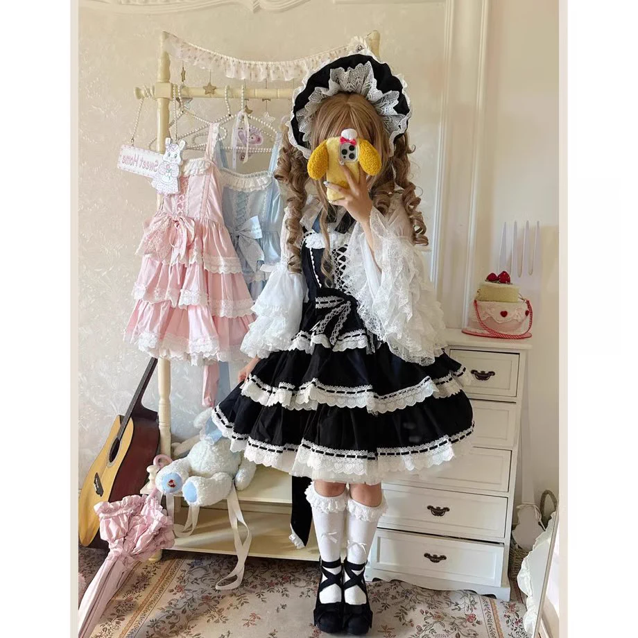 黒*猫様 ♡Marquiseジャンパースカート＋ボンネット♡ 黒*猫様 ♡Marquiseジャンパースカート＋ボンネット♡ tulle on X: