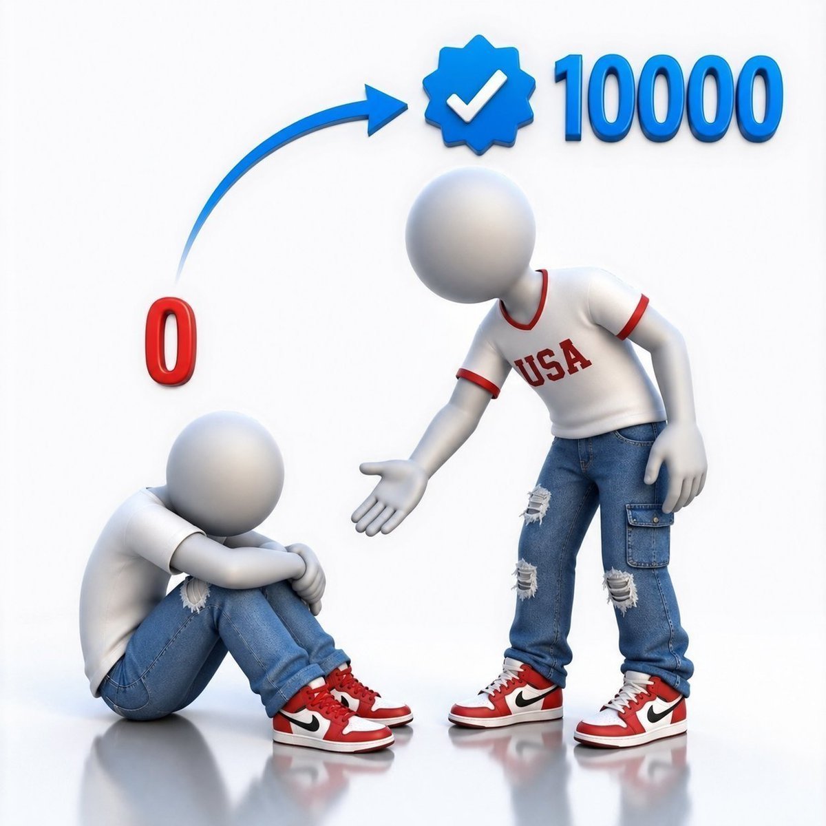 DrAleeya72's tweet photo. Even if you have 0 followers 

Just say hello 👋 

We'll boost your account to 1k verified followers tonight 👇👇 https://t.co/TdanoSaiwA